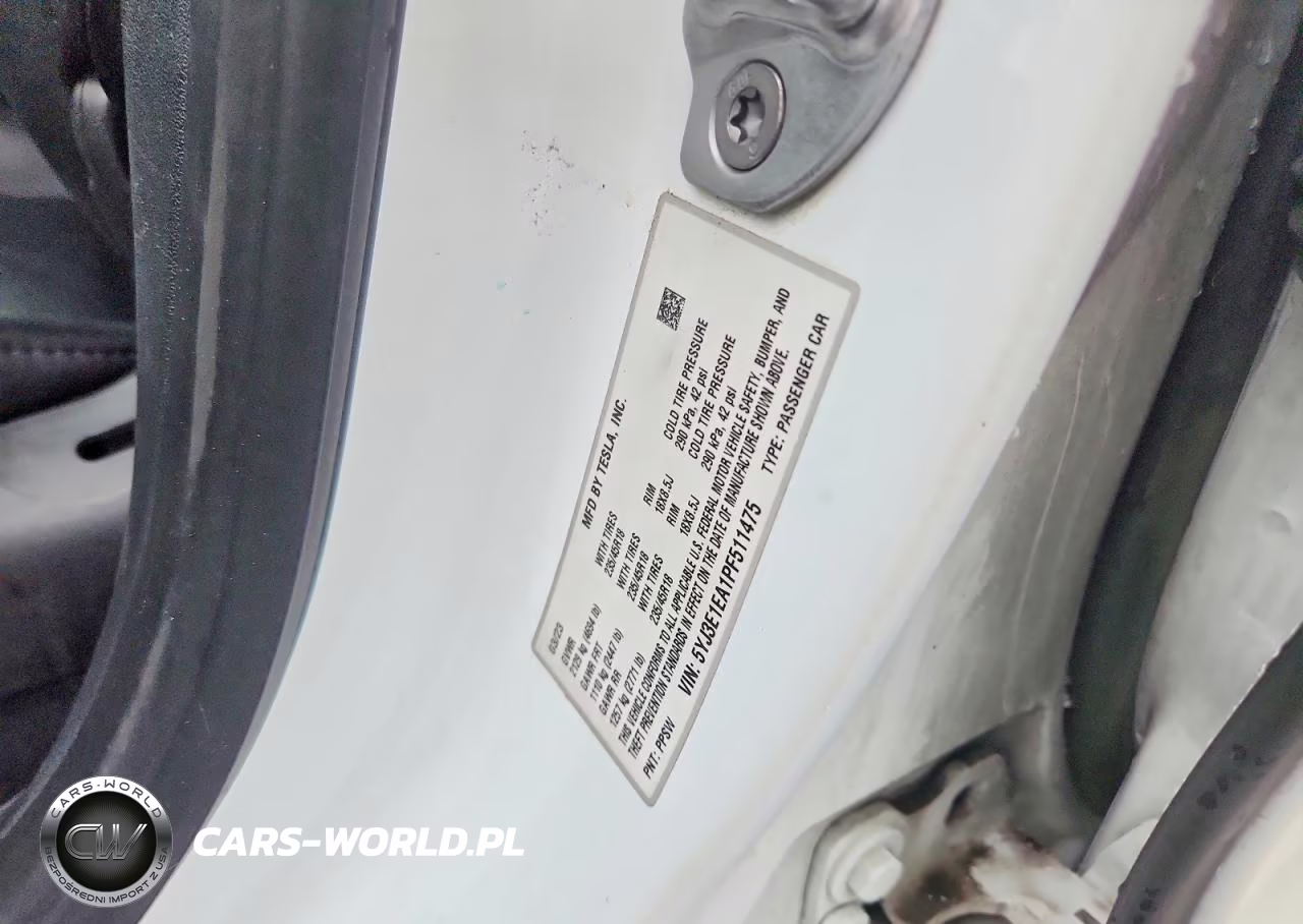 2023 Tesla Model 3 VIN:5YJ3E1EA1PF511475 - 12
