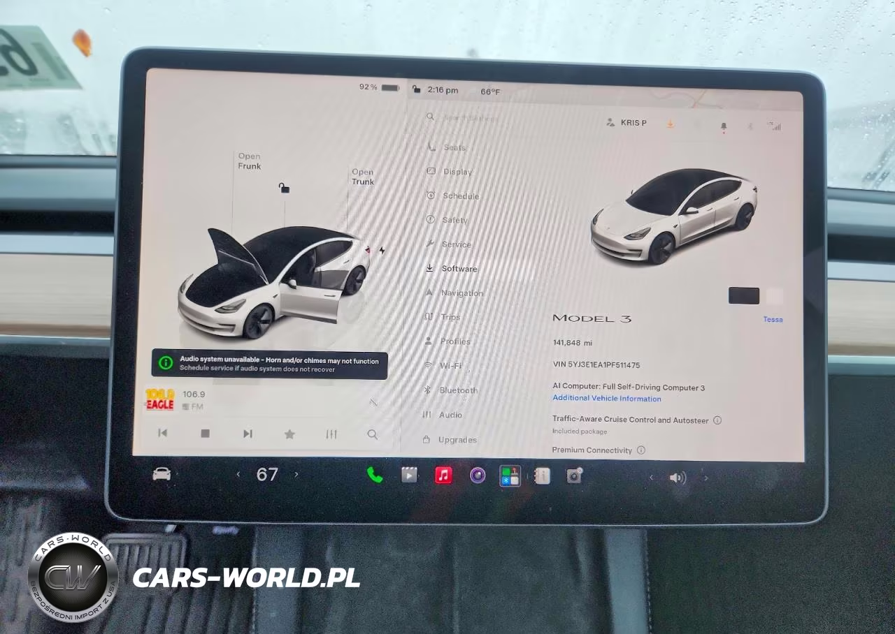 2023 Tesla Model 3 VIN:5YJ3E1EA1PF511475 - 9