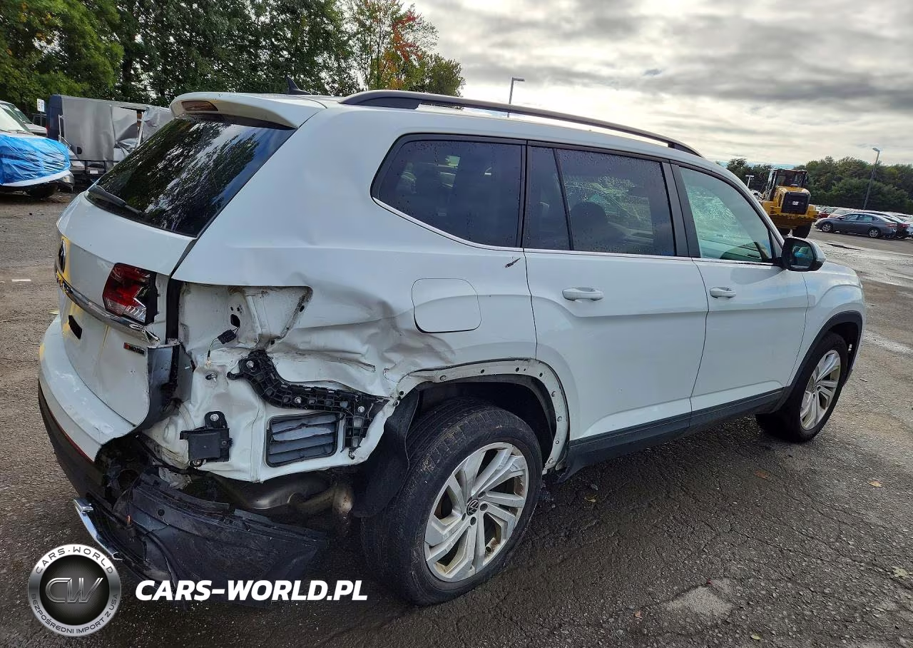 2021 Volkswagen Atlas Se VIN:1V2KR2CA7MC503994 - 3