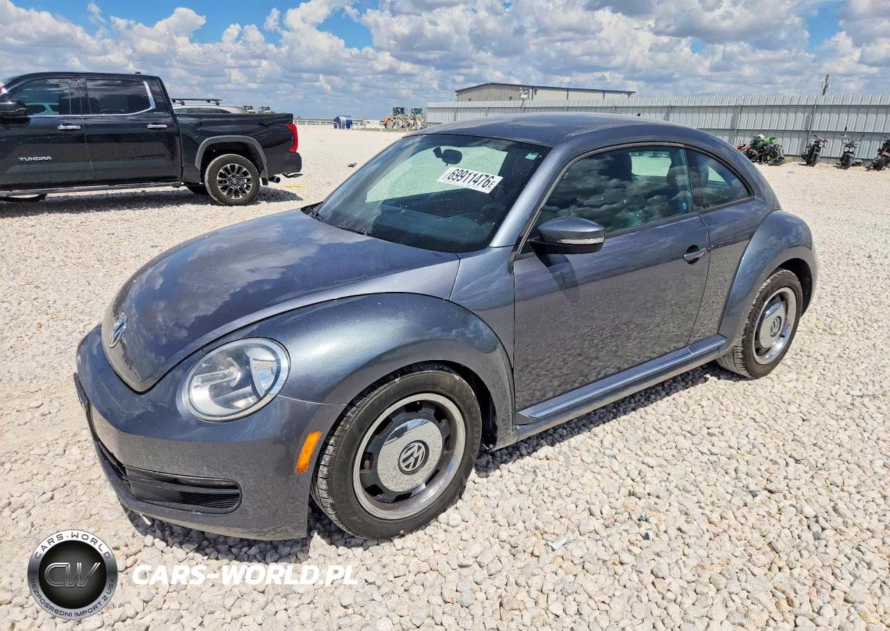 2012 Volkswagen Beetle VIN:3VWJP7AT3CM620373 - 1