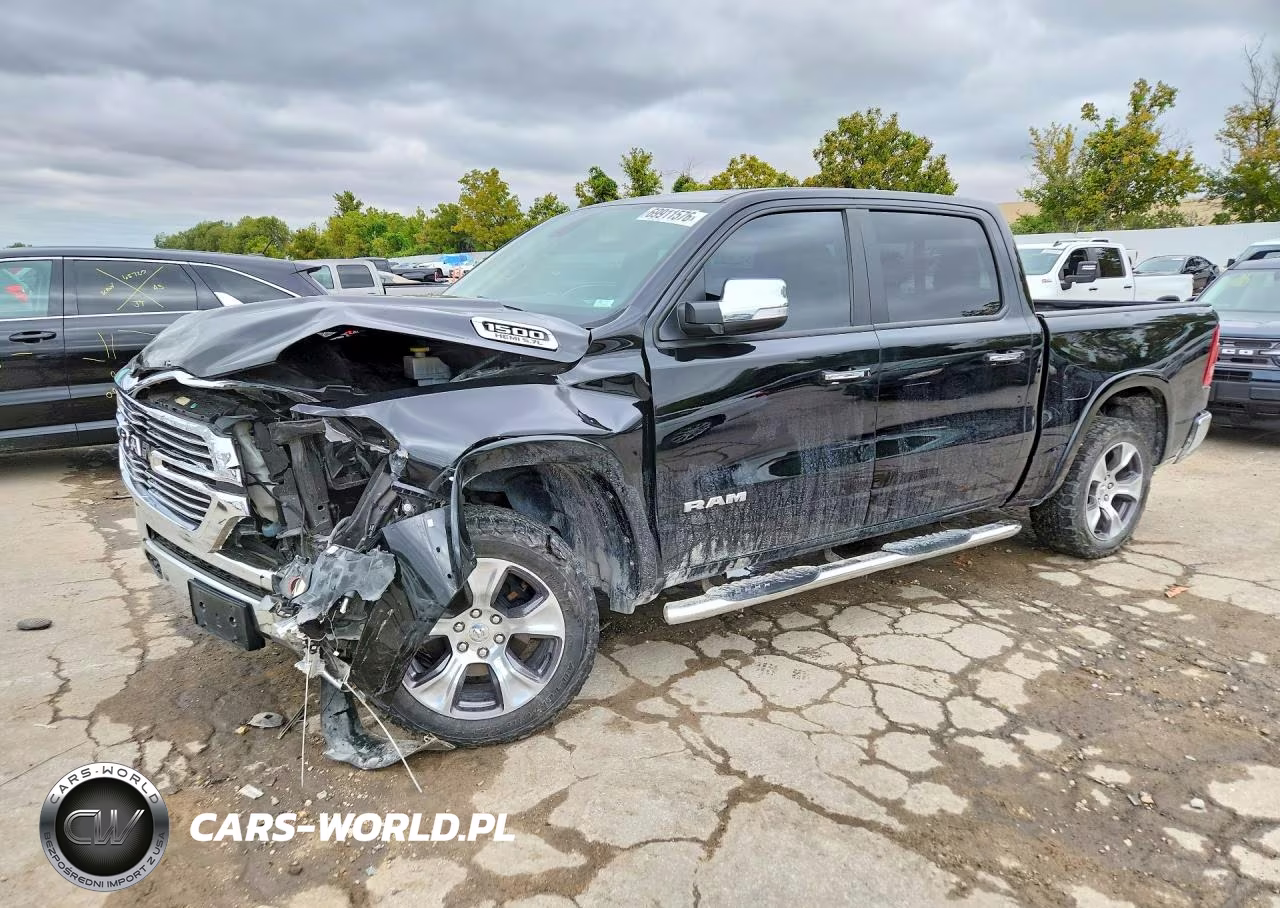 2019 Ram 1500 Laramie VIN:1C6SRFJT0KN807383 - 1