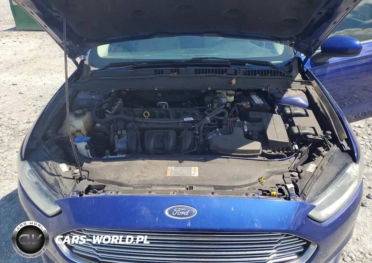 2016 Ford Fusion S VIN:3FA6P0G77GR110570 - 11