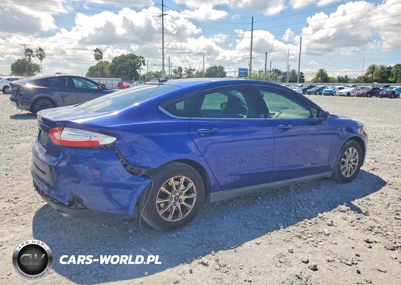 2016 Ford Fusion S VIN:3FA6P0G77GR110570 - 3