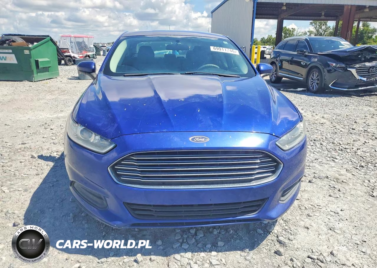 2016 Ford Fusion S VIN:3FA6P0G77GR110570 - 5