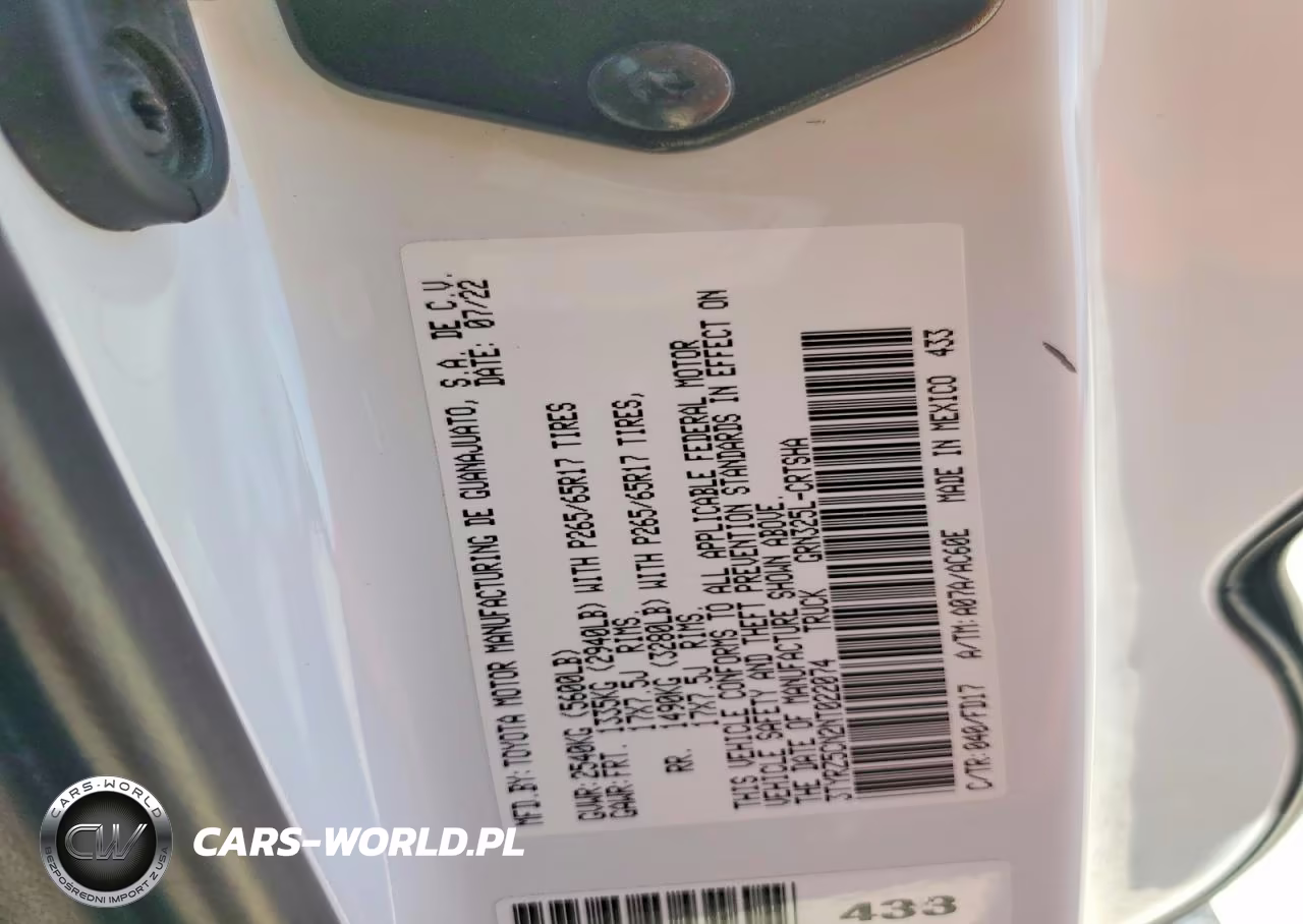 2022 Toyota Tacoma Trd Sport VIN:3TYRZ5CN2NT022074 - 12