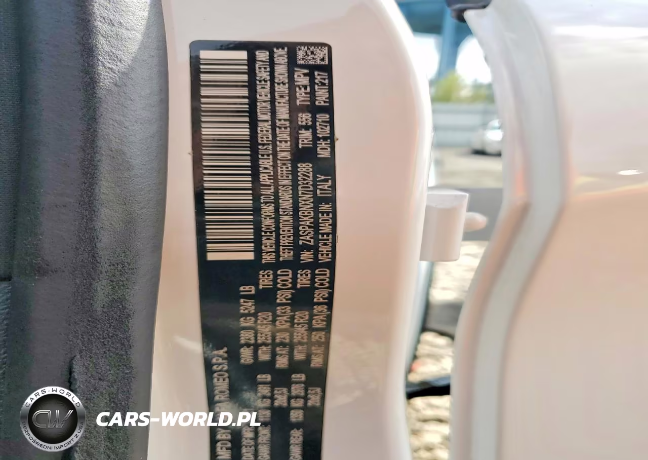 2022 Alfa Romeo Stelvio Ti VIN:ZASPAKBNXN7D32288 - 13