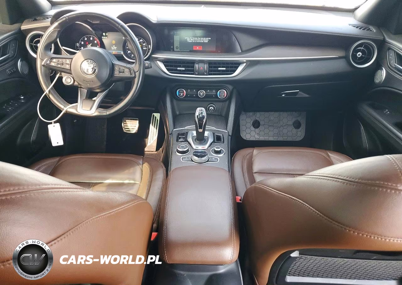 2022 Alfa Romeo Stelvio Ti VIN:ZASPAKBNXN7D32288 - 8