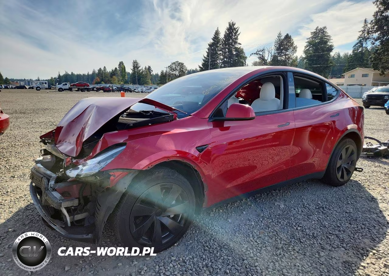 2021 Tesla Model Y VIN:5YJYGDEE4MF174736 - 1