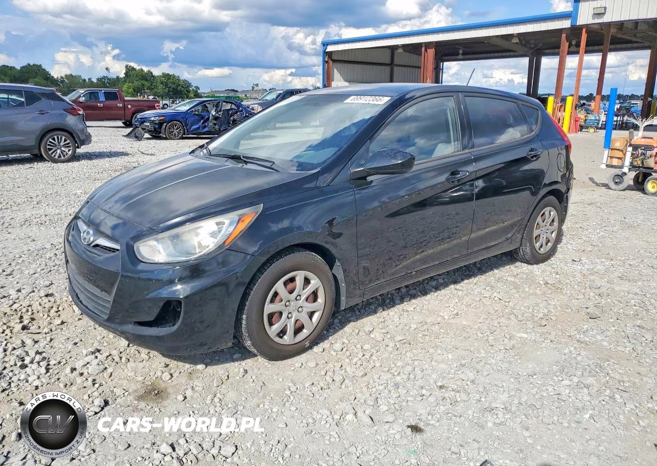 2012 Hyundai Accent Gs VIN:KMHCT5AE0CU030331 - 1