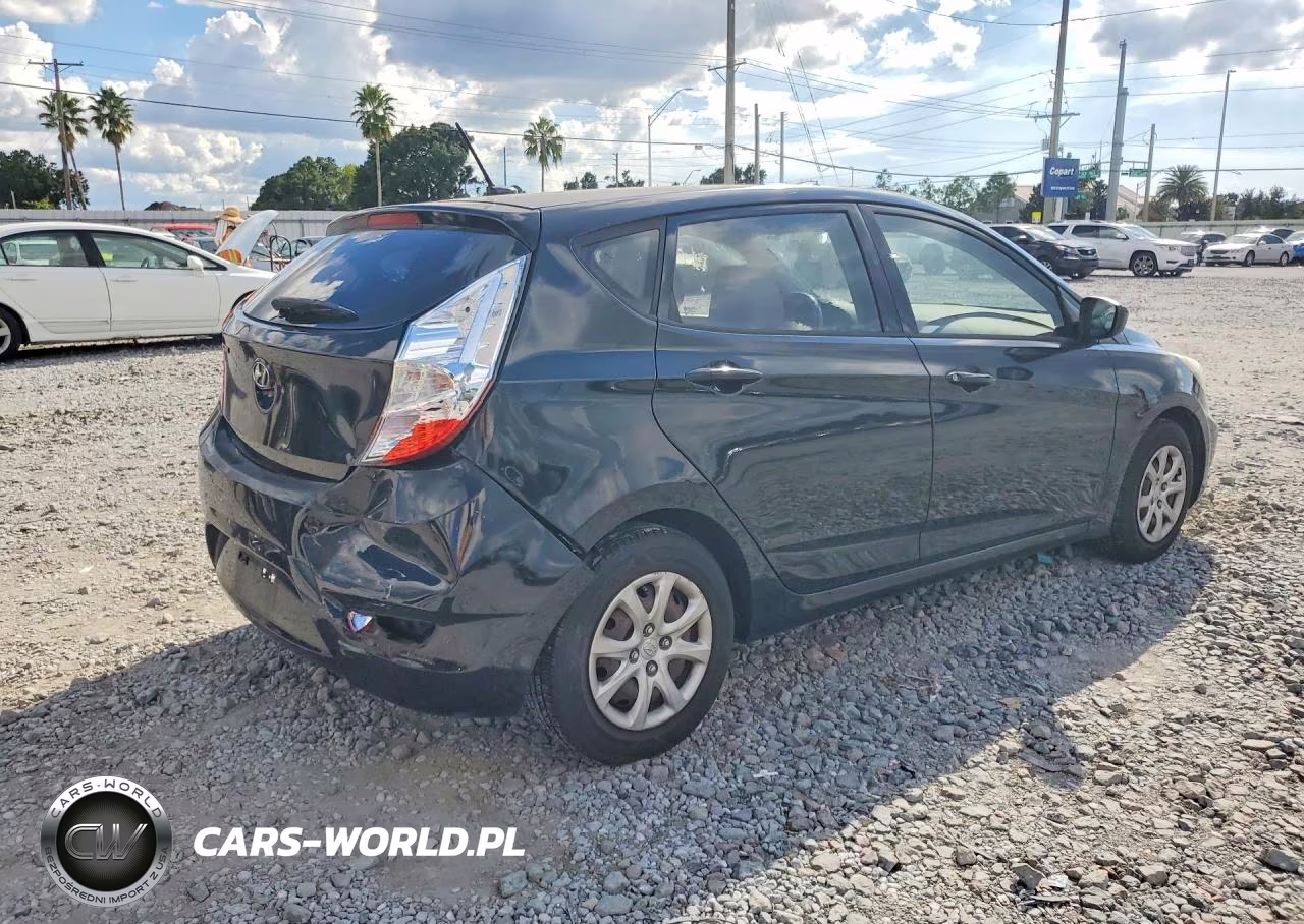 2012 Hyundai Accent Gs VIN:KMHCT5AE0CU030331 - 3