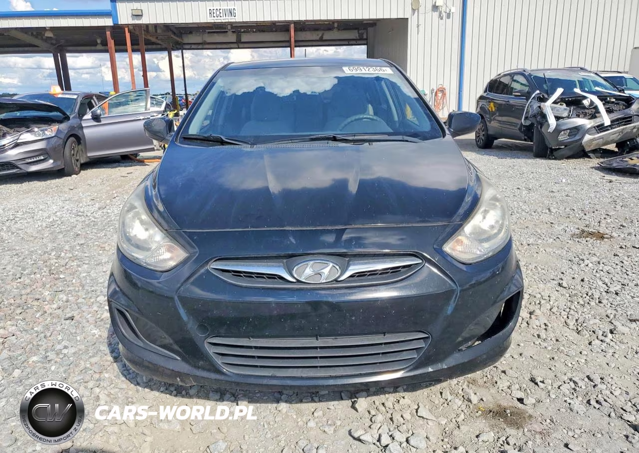 2012 Hyundai Accent Gs VIN:KMHCT5AE0CU030331 - 5