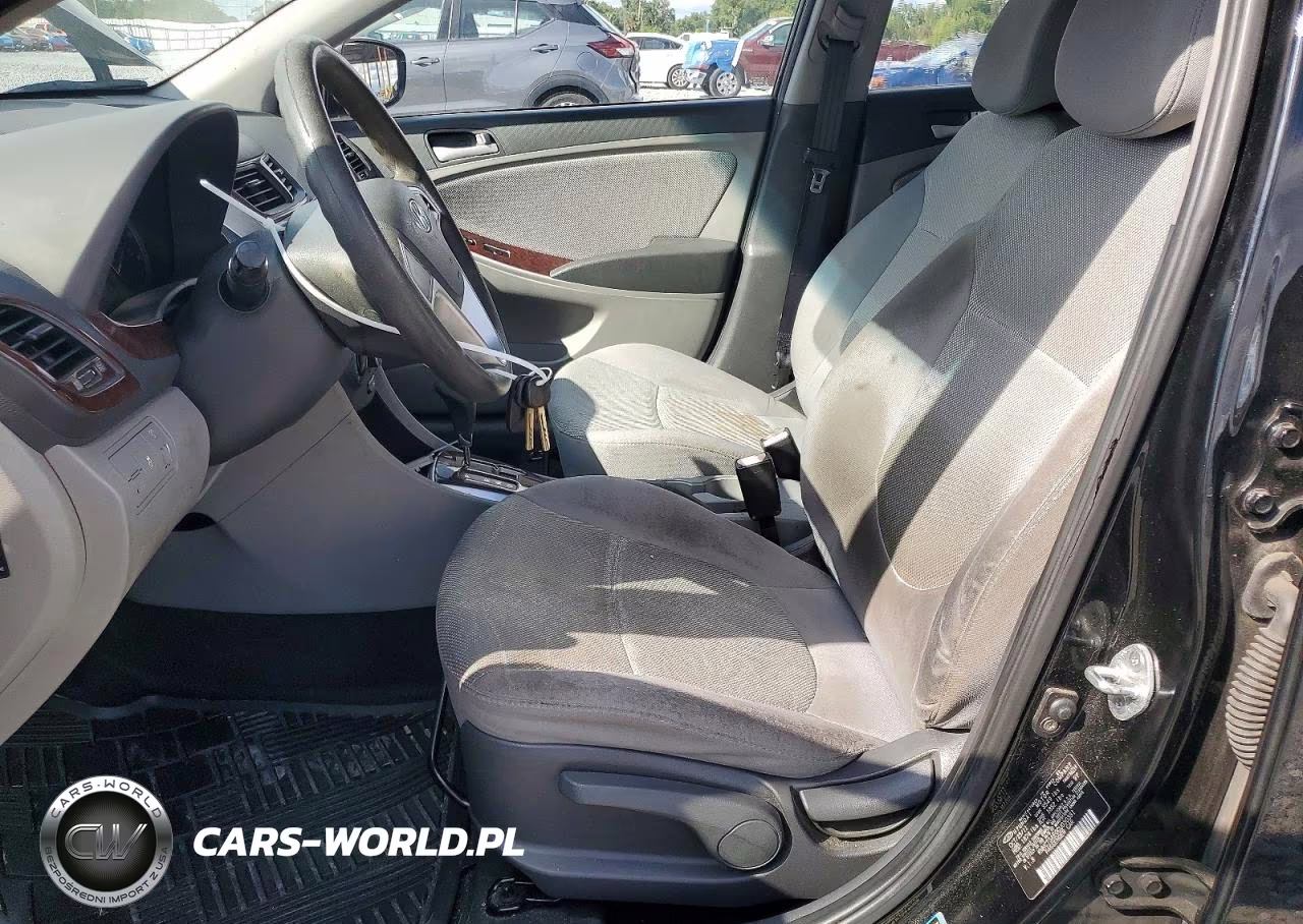 2012 Hyundai Accent Gs VIN:KMHCT5AE0CU030331 - 7