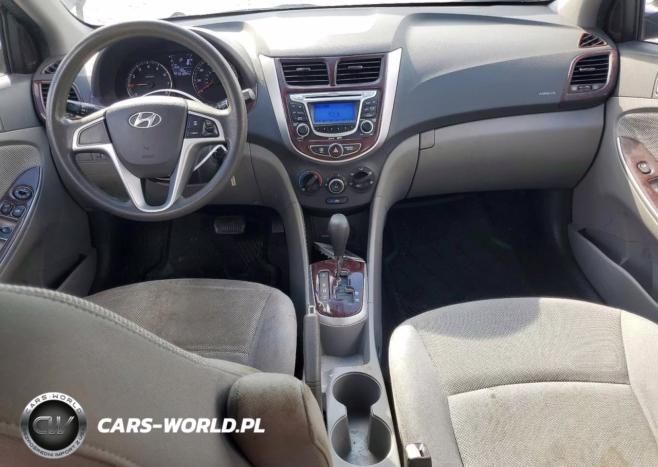 2012 Hyundai Accent Gs VIN:KMHCT5AE0CU030331 - 8