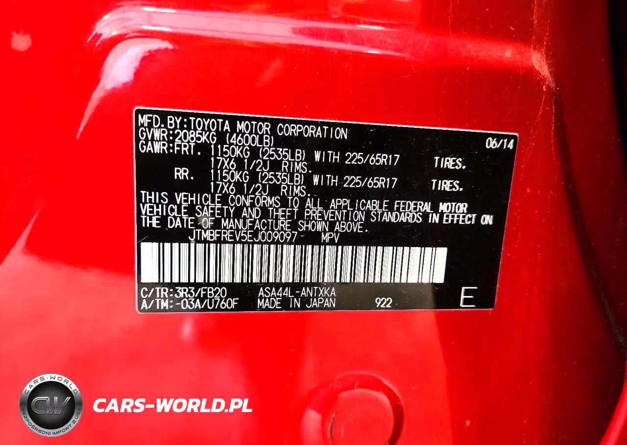 2014 Toyota Rav4 Le VIN:JTMBFREV5EJ009097 - 13