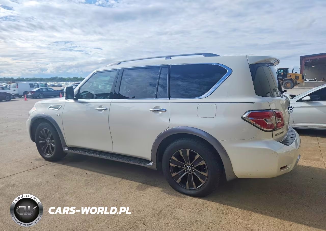 2017 Nissan Armada Platinum VIN:JN8AY2NF6H9300837 - 2