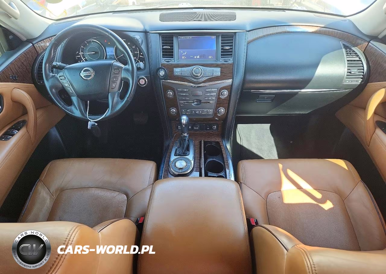 2017 Nissan Armada Platinum VIN:JN8AY2NF6H9300837 - 8
