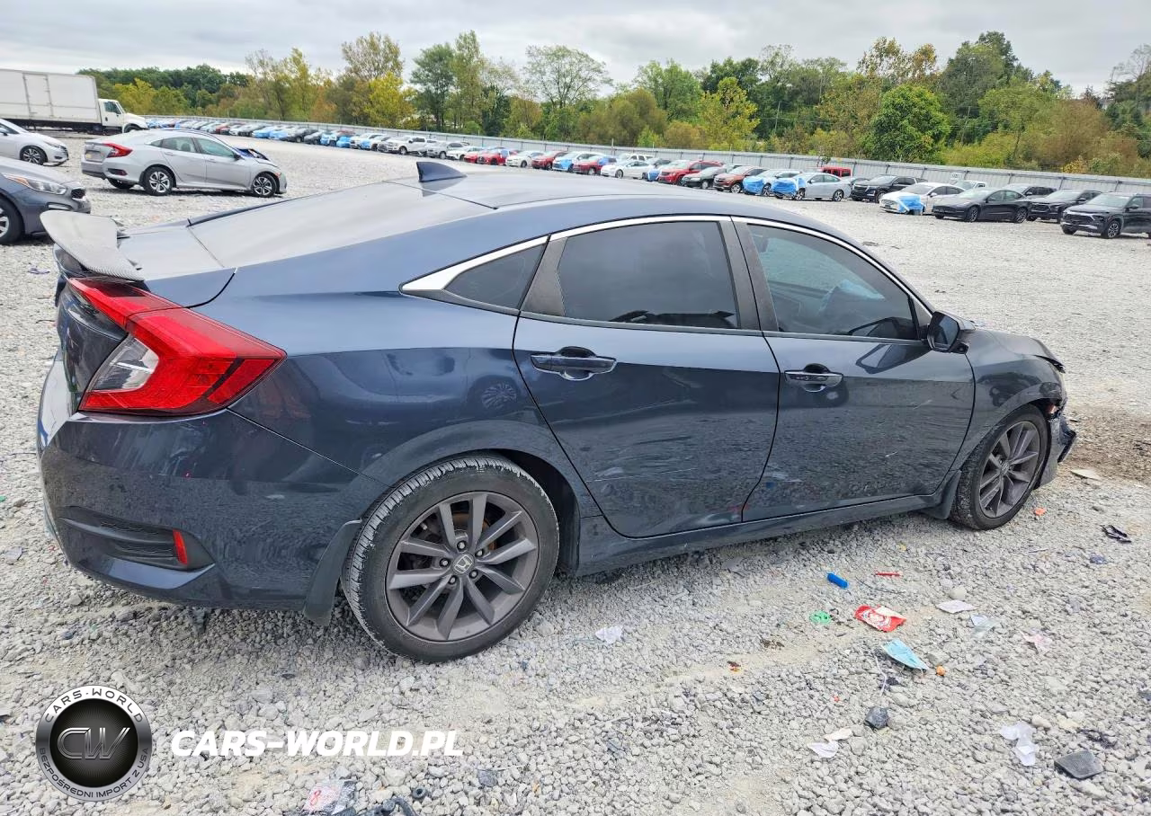 2019 Honda Civic Exl VIN:19XFC1F76KE001594 - 3
