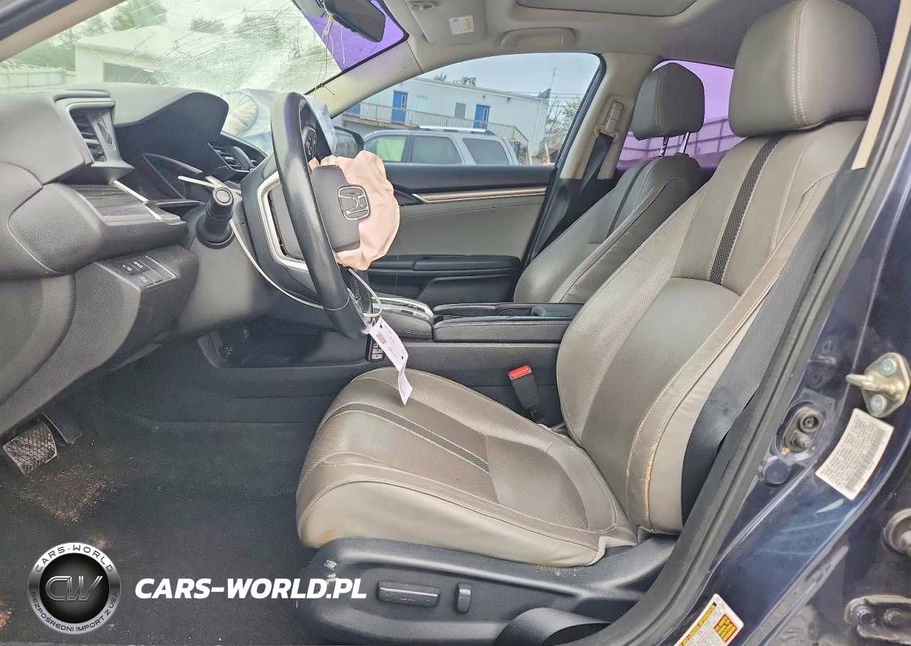 2019 Honda Civic Exl VIN:19XFC1F76KE001594 - 7
