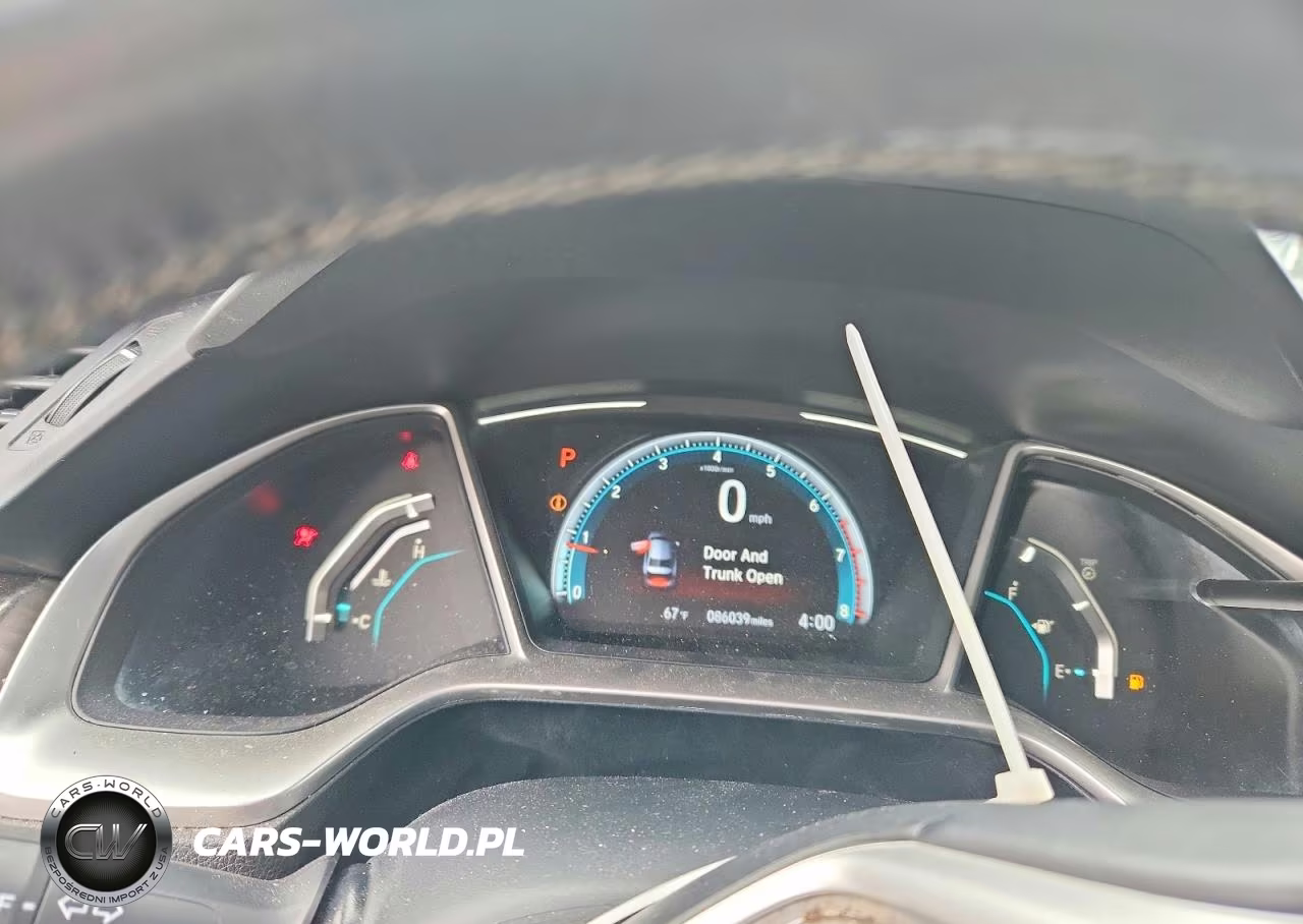 2019 Honda Civic Exl VIN:19XFC1F76KE001594 - 9