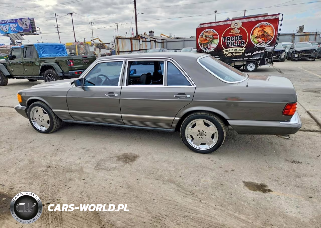 1985 Mercedes-Benz 500 Sel VIN:WDBCA37D3FA109137 - 2