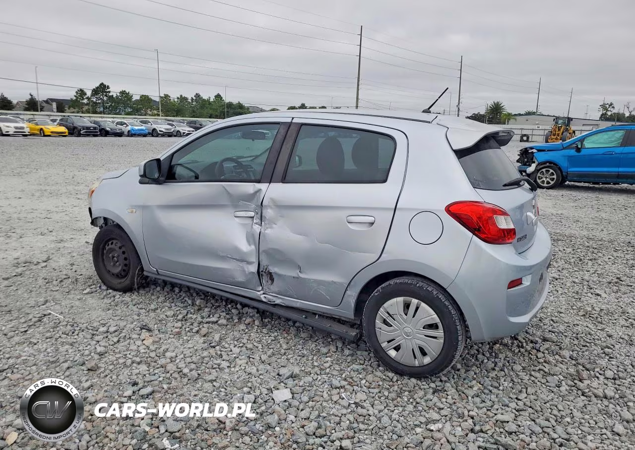 2019 Mitsubishi Mirage Es VIN:ML32A3HJ1KH015117 - 2