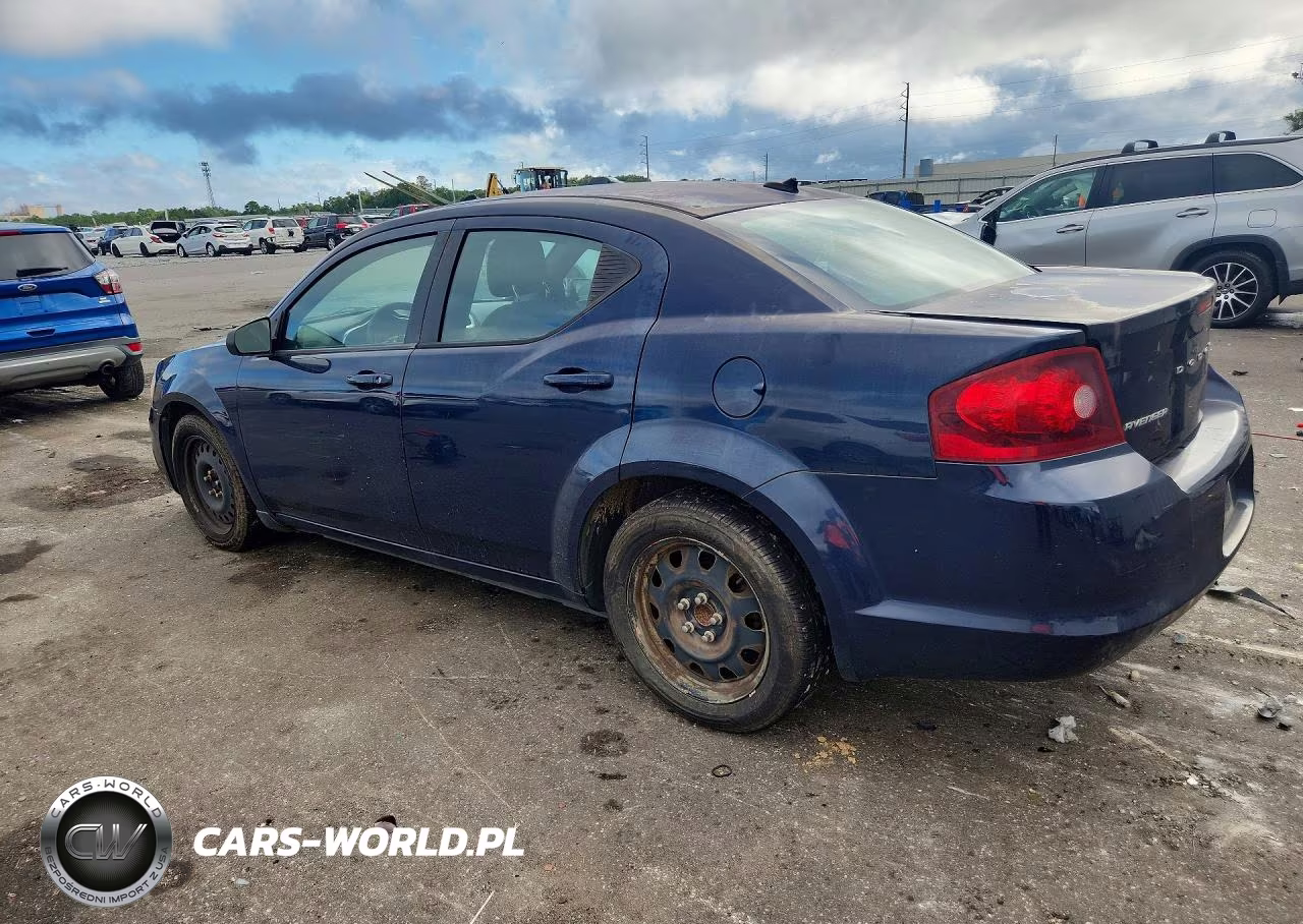 2013 Dodge Avenger Se VIN:1C3CDZAB4DN630865 - 2