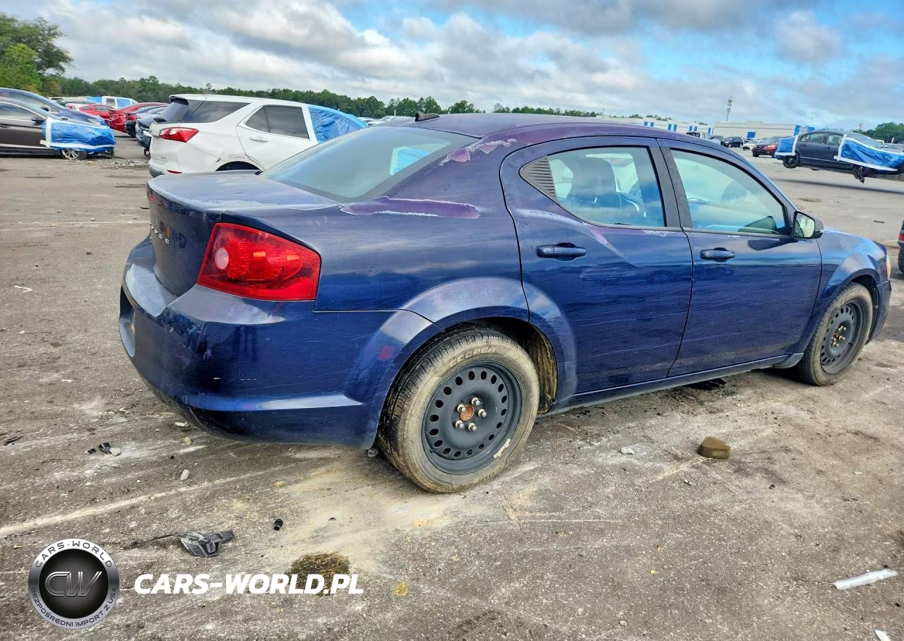 2013 Dodge Avenger Se VIN:1C3CDZAB4DN630865 - 3