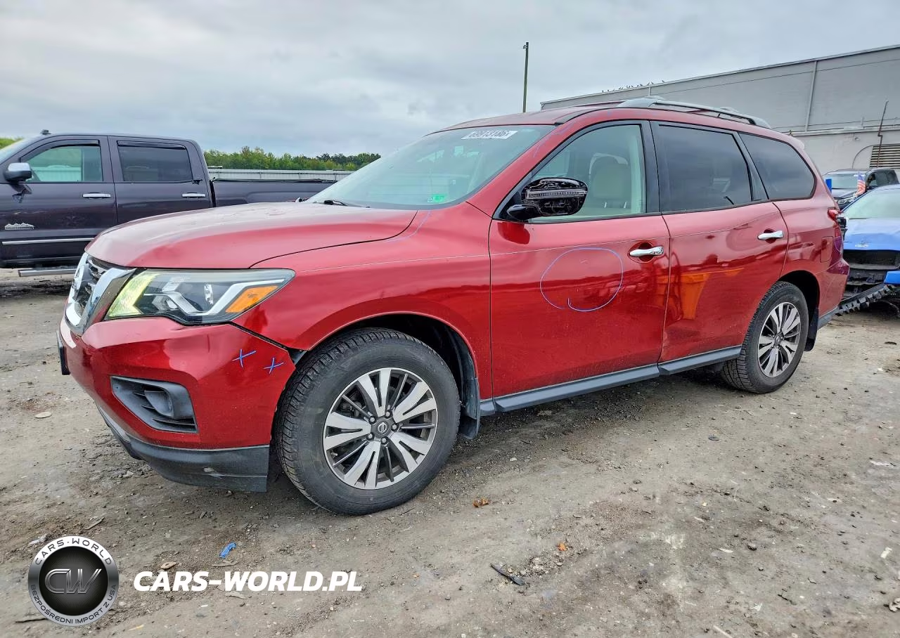 2017 Nissan Pathfinder S VIN:5N1DR2MM5HC607789 - 1