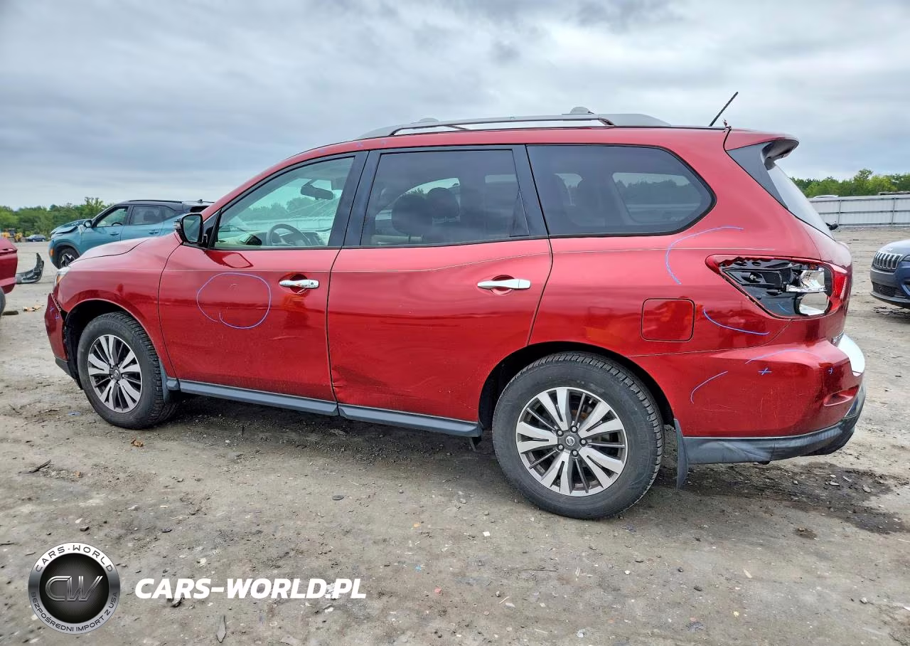 2017 Nissan Pathfinder S VIN:5N1DR2MM5HC607789 - 2