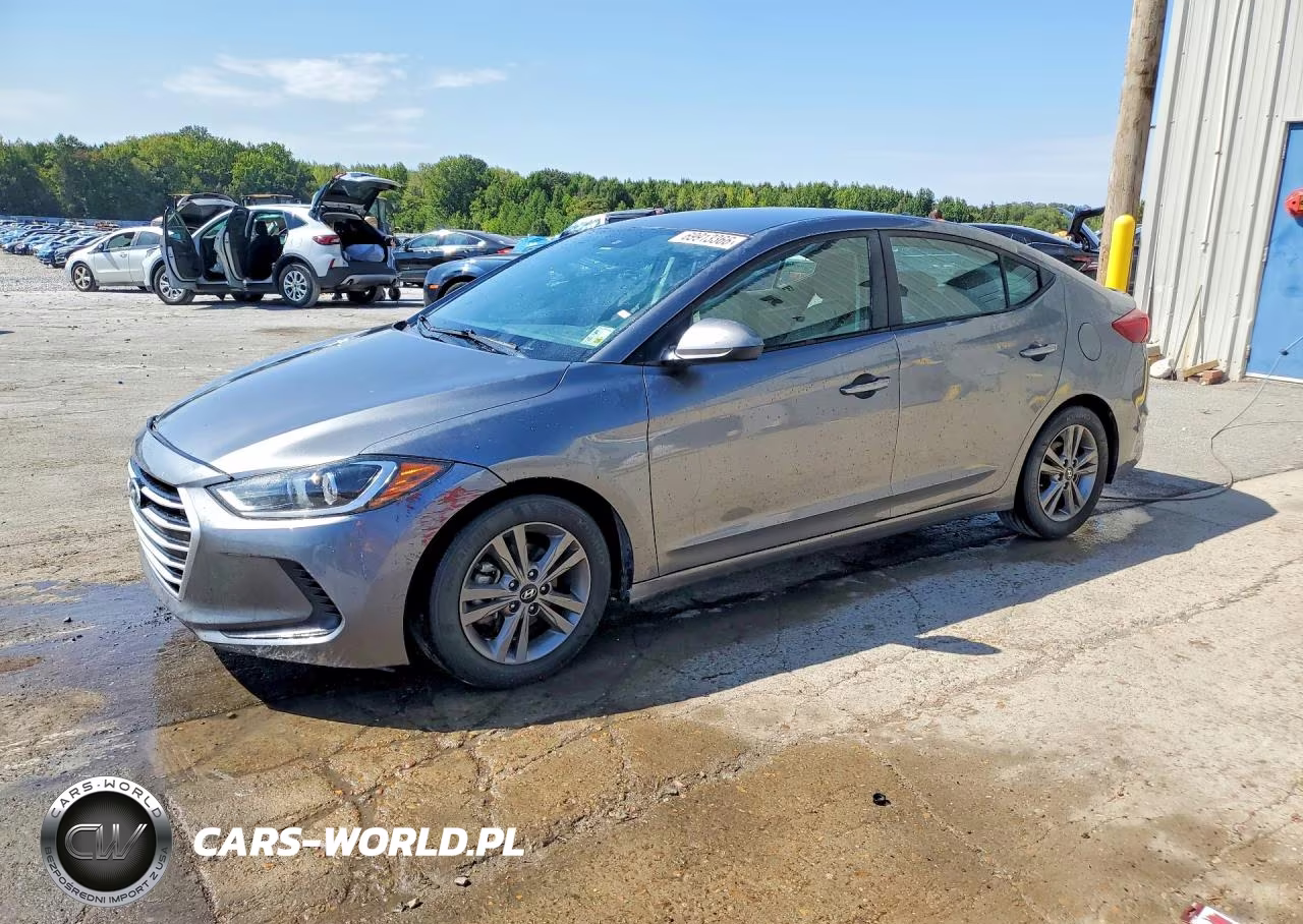 2018 Hyundai Elantra Sel VIN:5NPD84LF5JH281637 - 1