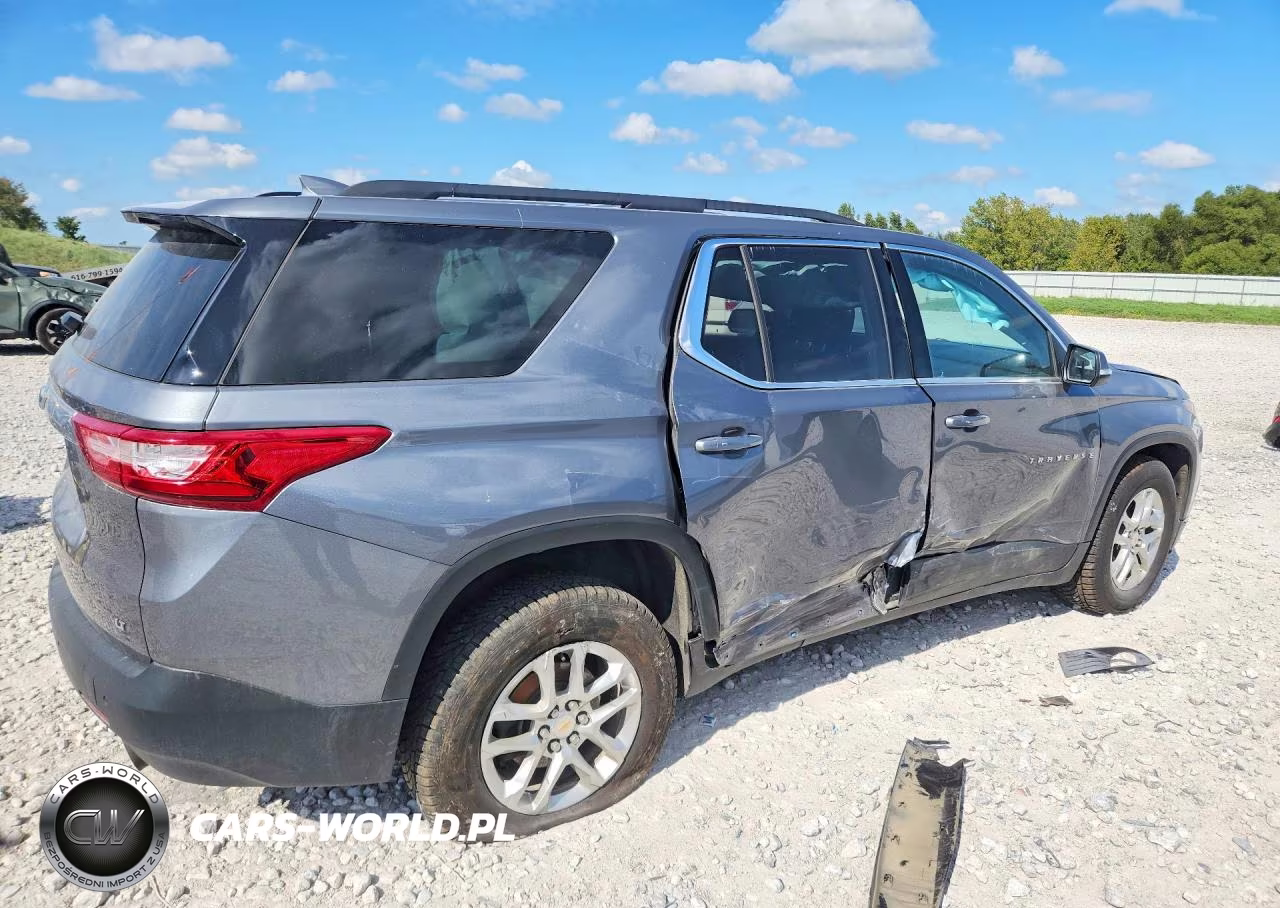 2021 Chevrolet Traverse Lt VIN:1GNERGKW8MJ163735 - 3