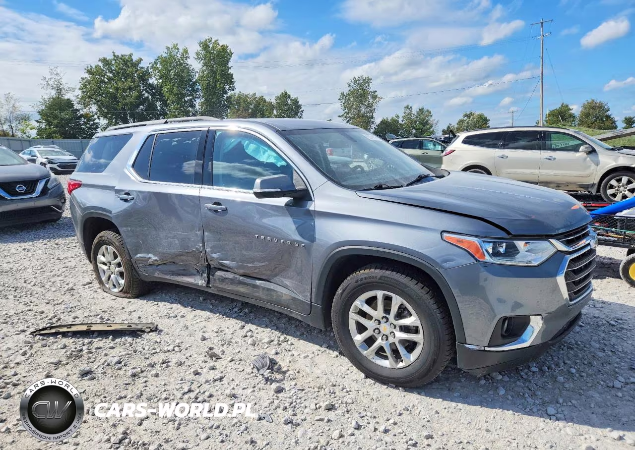 2021 Chevrolet Traverse Lt VIN:1GNERGKW8MJ163735 - 4