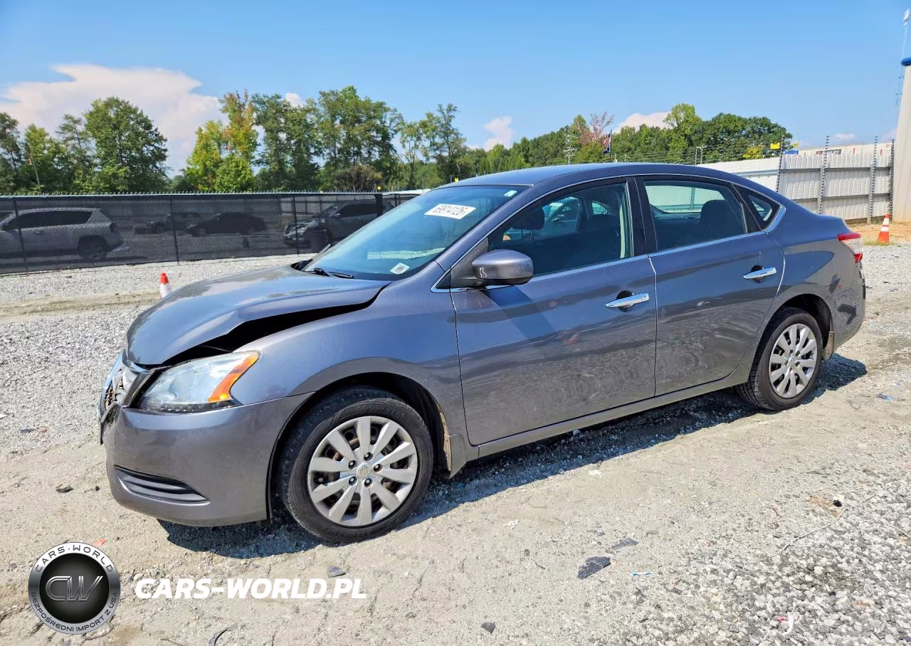 2015 Nissan Sentra S VIN:3N1AB7AP7FY302289 - 1