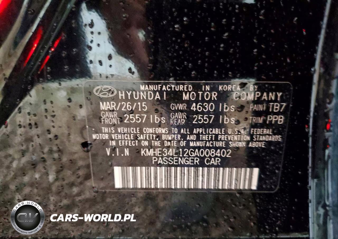 2016 Hyundai Sonata Hybrid Limited VIN:KMHE34L12GA008402 - 12