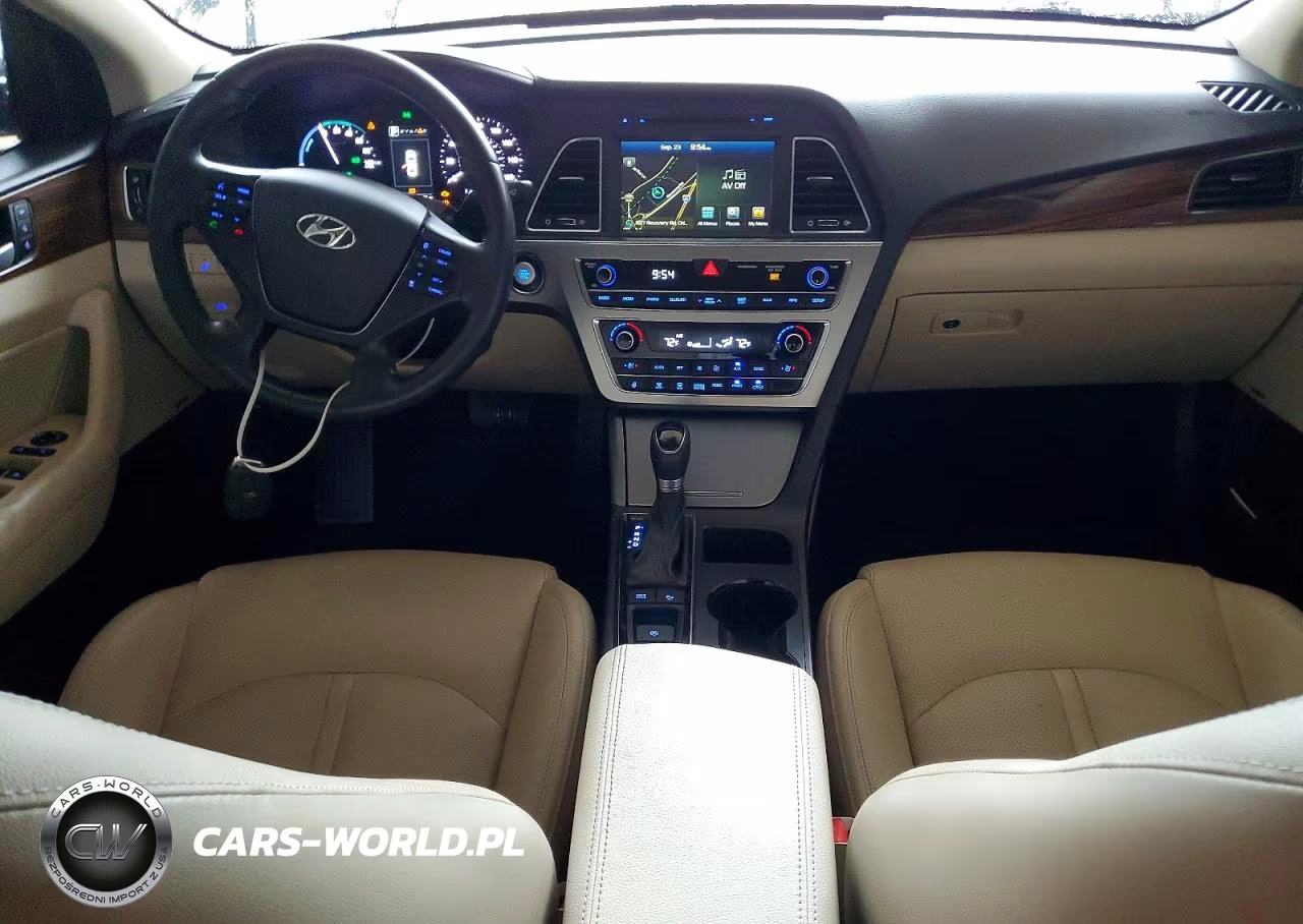 2016 Hyundai Sonata Hybrid Limited VIN:KMHE34L12GA008402 - 8