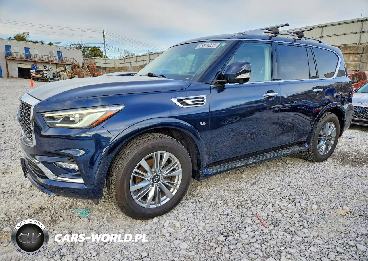 2019 Infiniti Qx80 Luxe VIN:JN8AZ2NE3K9234016 - 1