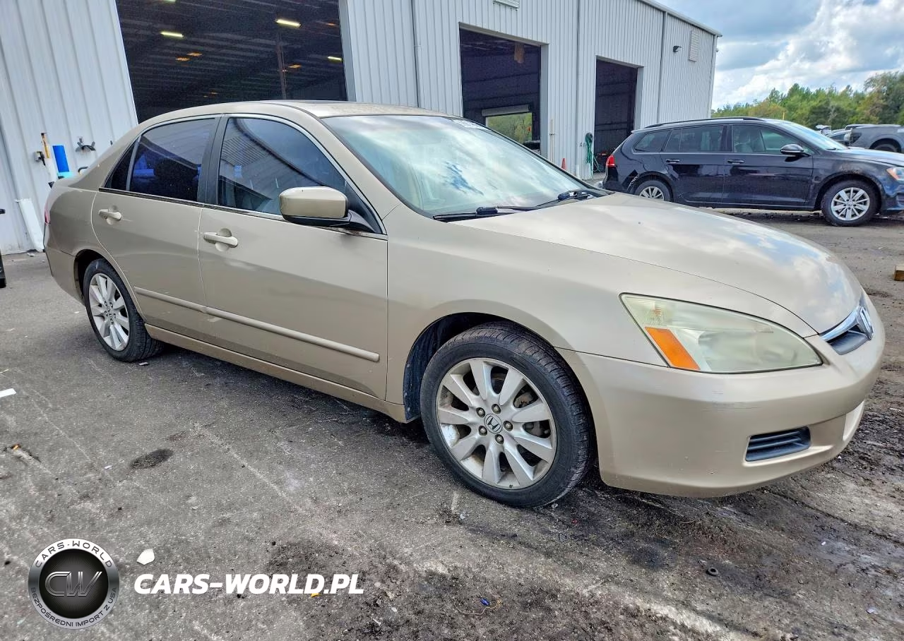 2007 Honda Accord Ex VIN:1HGCM665X7A090917 - 4