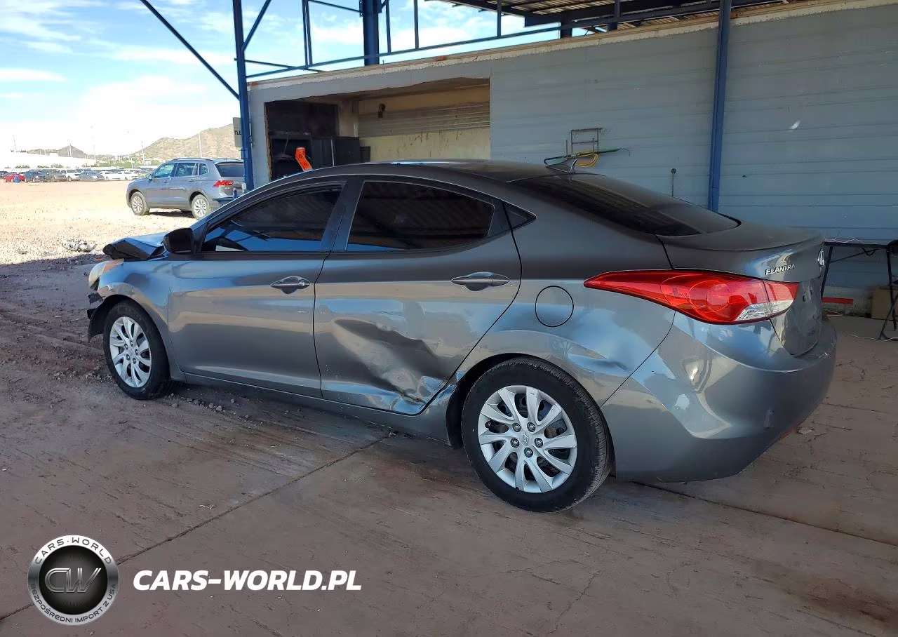 2013 Hyundai Elantra Gls VIN:5NPDH4AE3DH185844 - 2