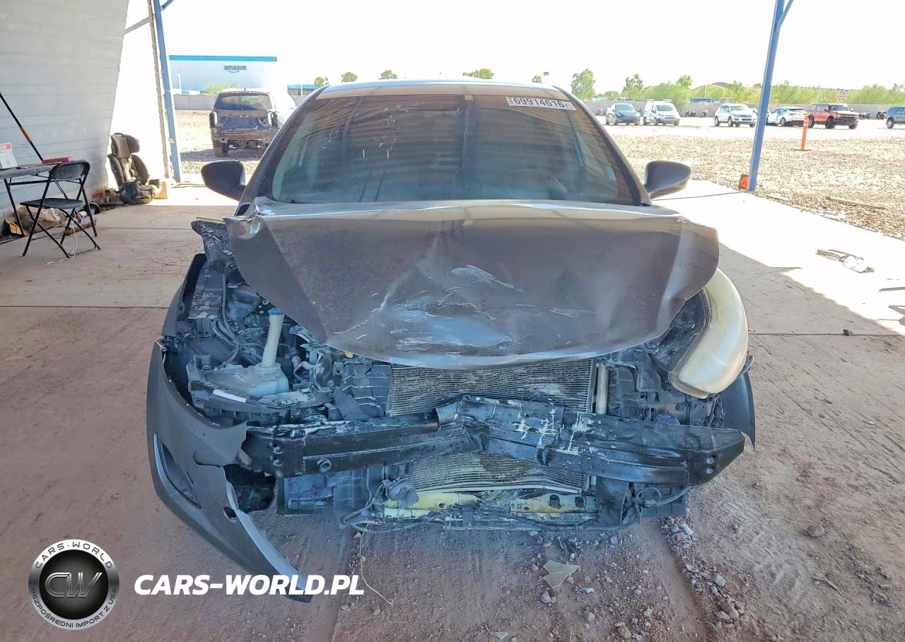 2013 Hyundai Elantra Gls VIN:5NPDH4AE3DH185844 - 5