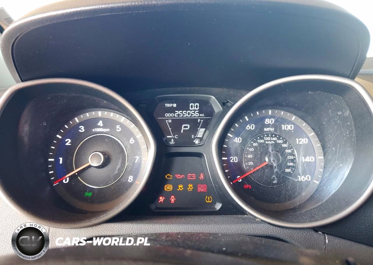 2013 Hyundai Elantra Gls VIN:5NPDH4AE3DH185844 - 9