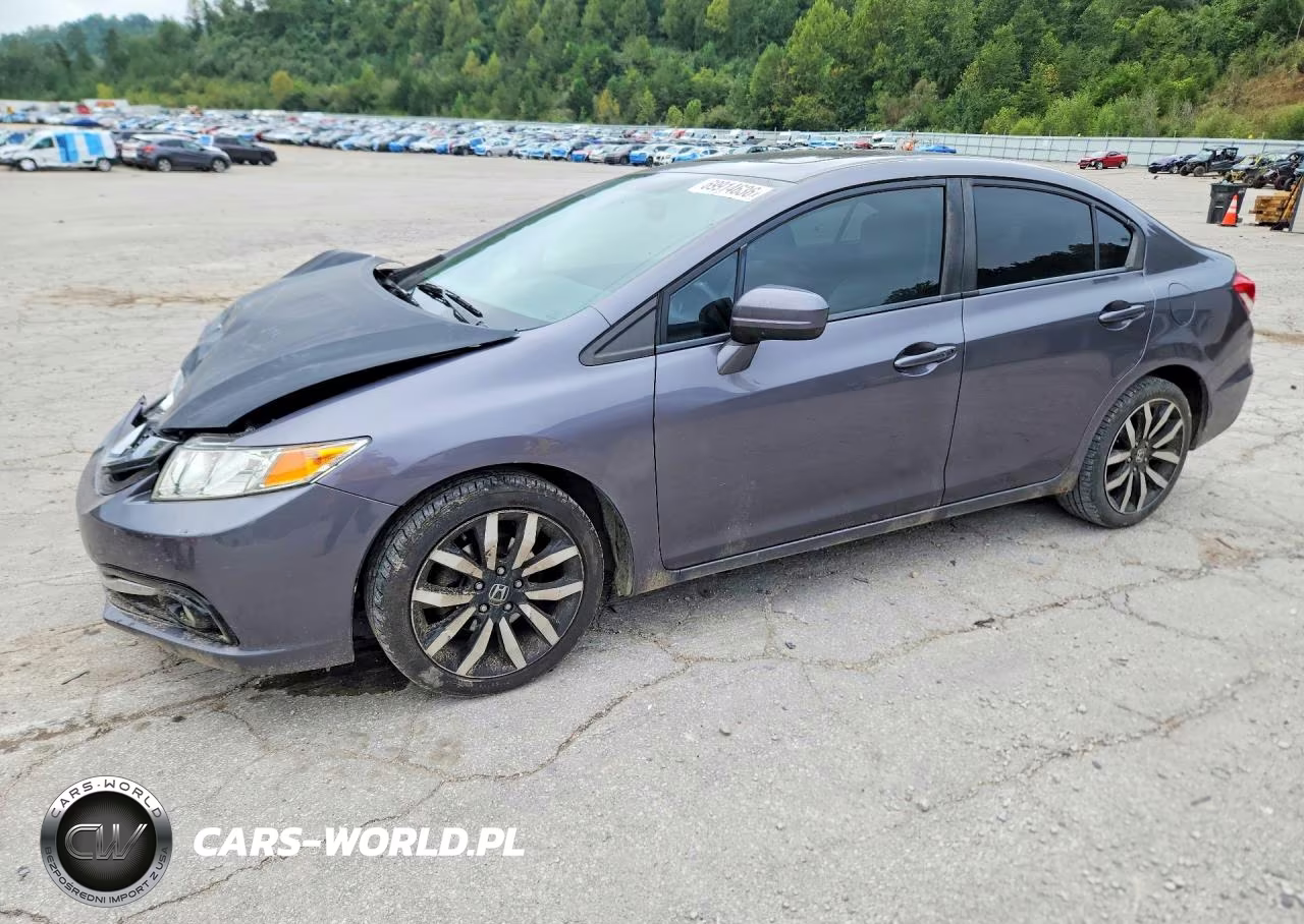2015 Honda Civic Exl VIN:19XFB2F97FE035656 - 1