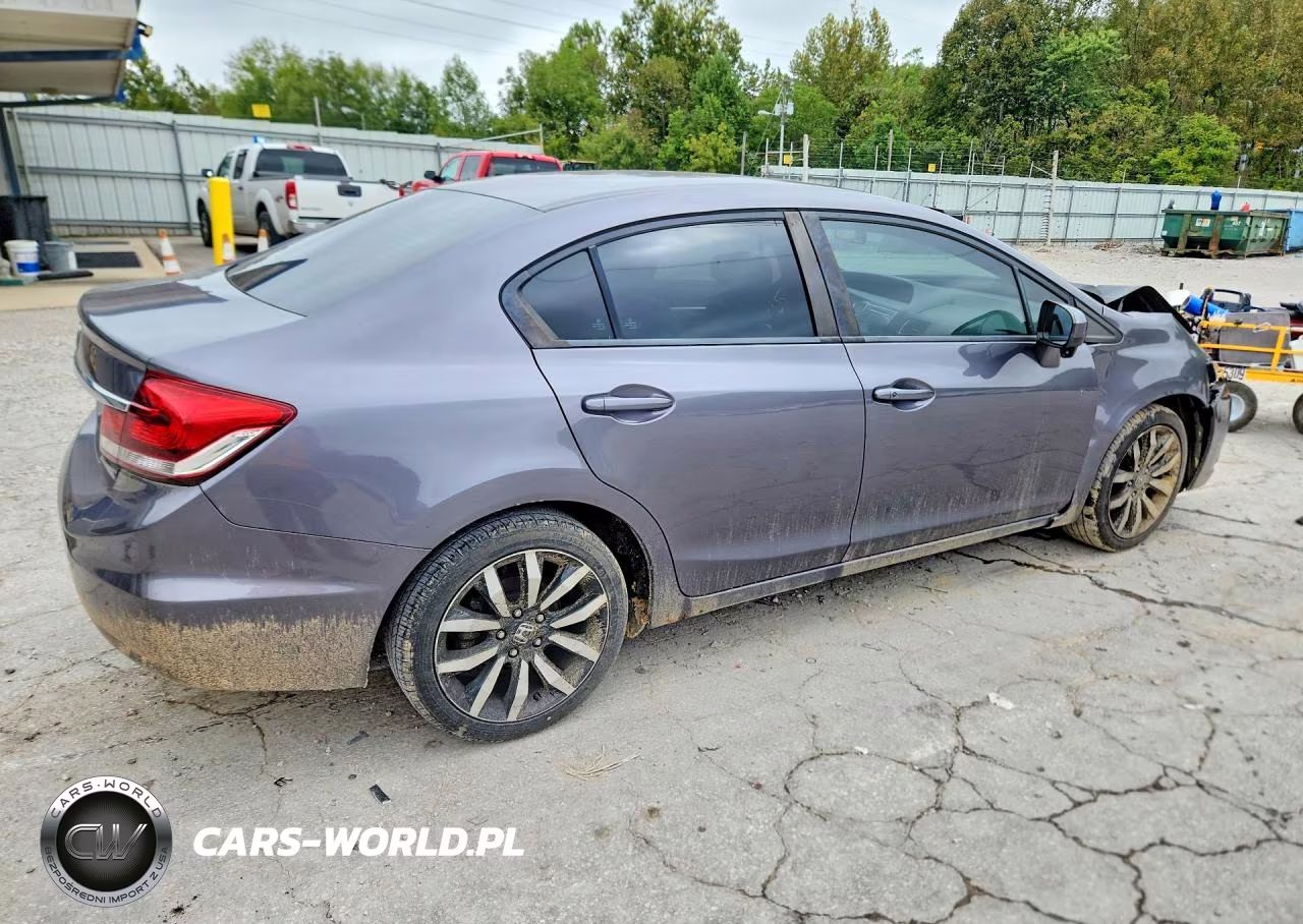 2015 Honda Civic Exl VIN:19XFB2F97FE035656 - 3