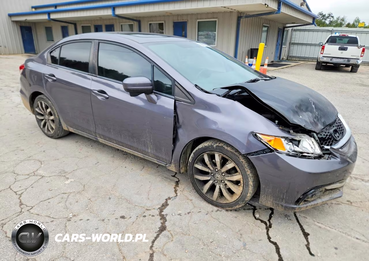 2015 Honda Civic Exl VIN:19XFB2F97FE035656 - 4