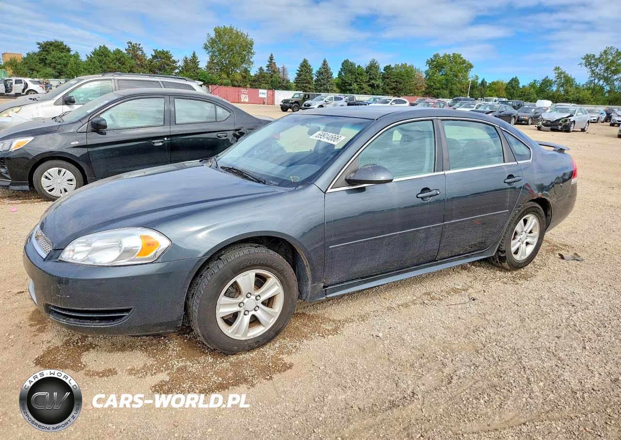 2013 Chevrolet Impala Ls VIN:2G1WF5E36D1172853 - 1