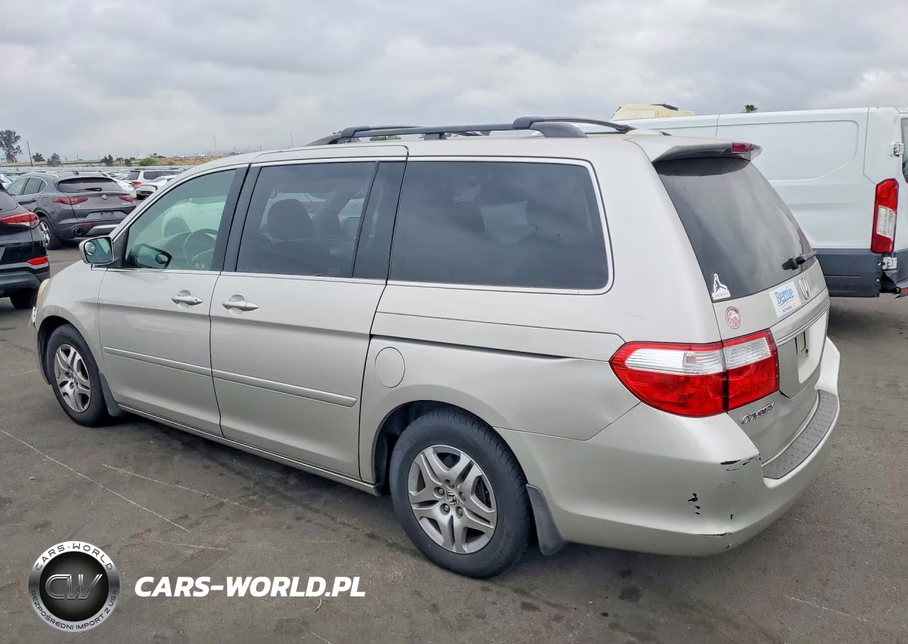 2006 Honda Odyssey Exl VIN:5FNRL38786B077503 - 2