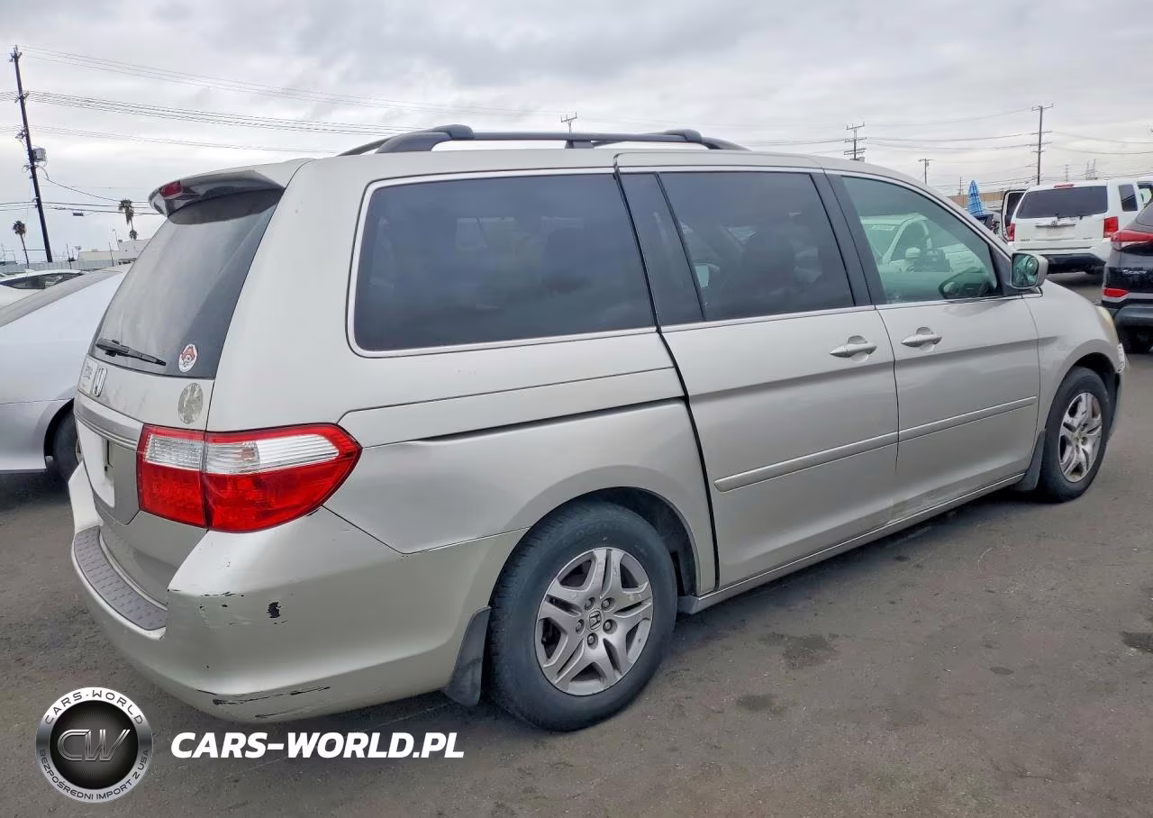 2006 Honda Odyssey Exl VIN:5FNRL38786B077503 - 3