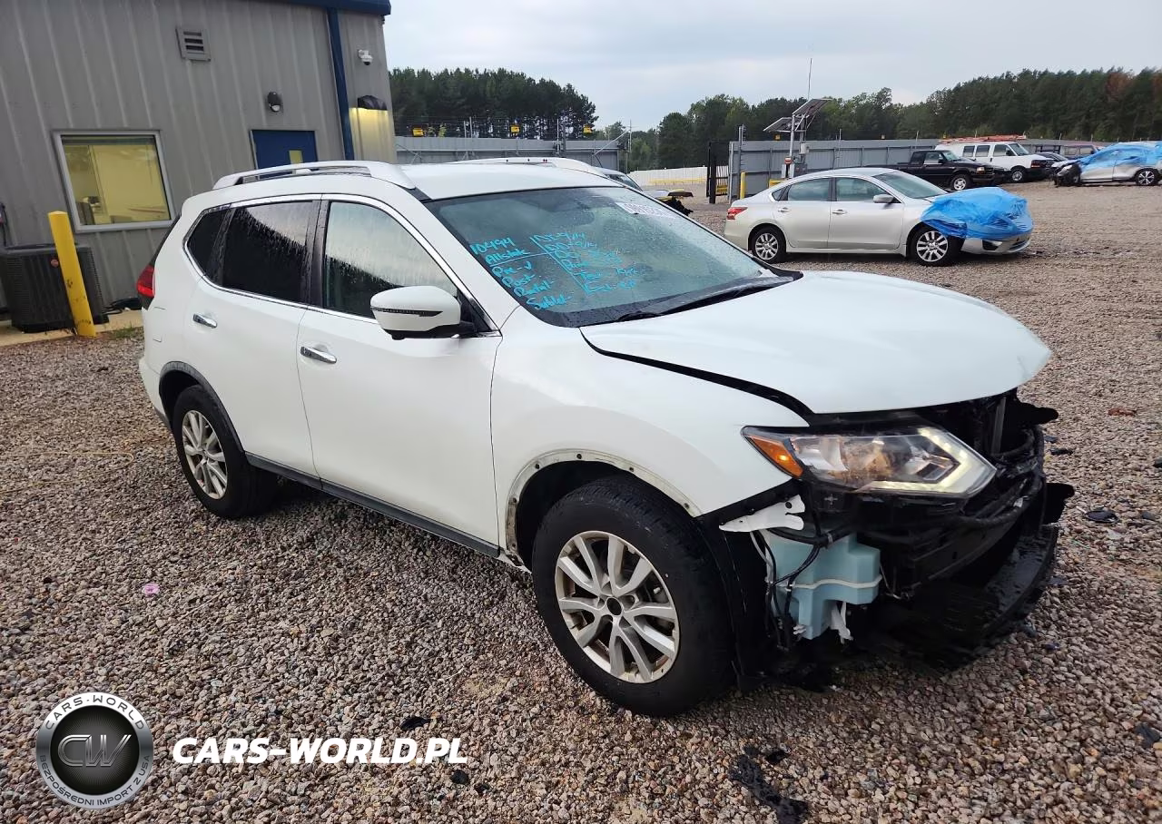 2017 Nissan Rogue Sv VIN:KNMAT2MT8HP599566 - 4