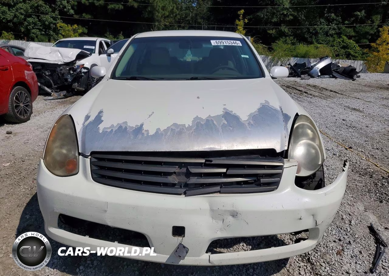 2005 Infiniti G35 Base VIN:JNKCV51E85M224847 - 5