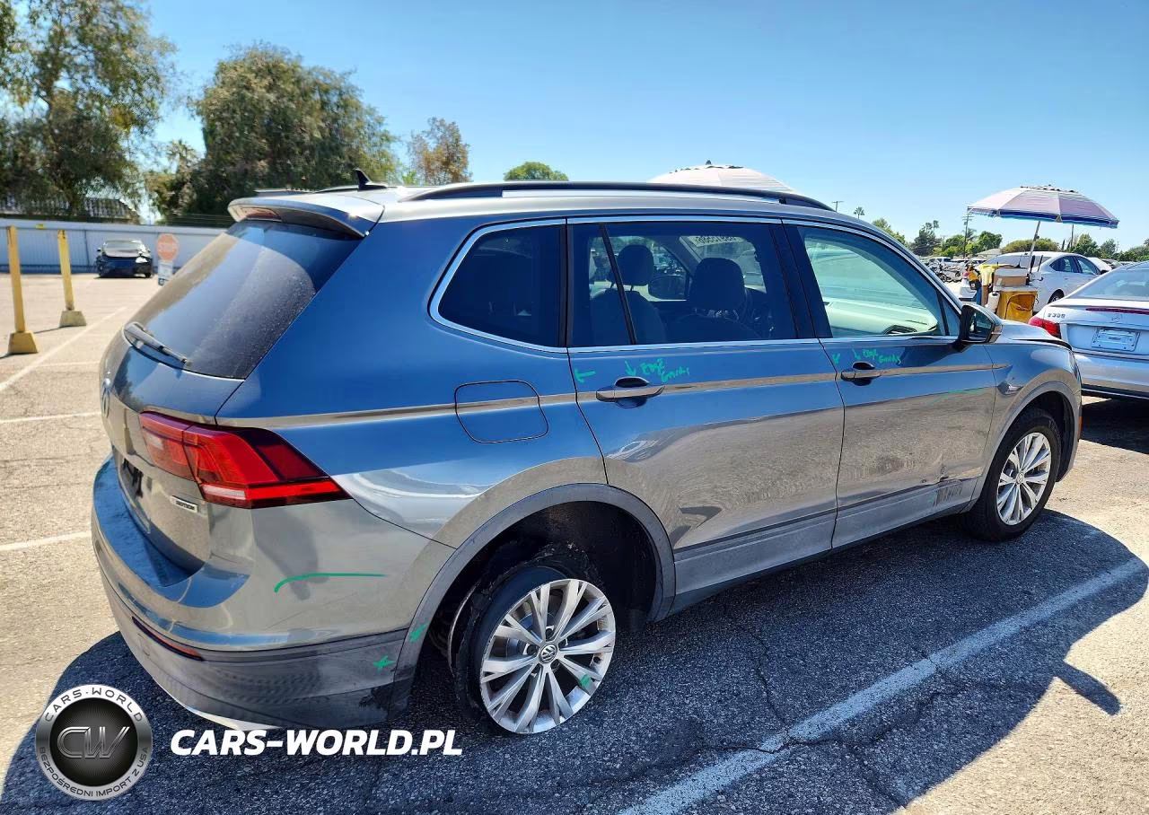 2019 Volkswagen Tiguan Se VIN:3VV2B7AX4KM192094 - 3