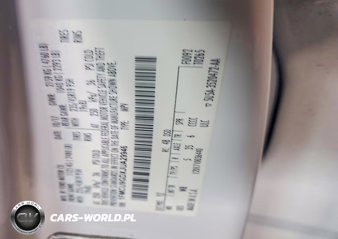 2018 Ford Escape Se VIN:1FMCU9GDXJUA29946 - 13